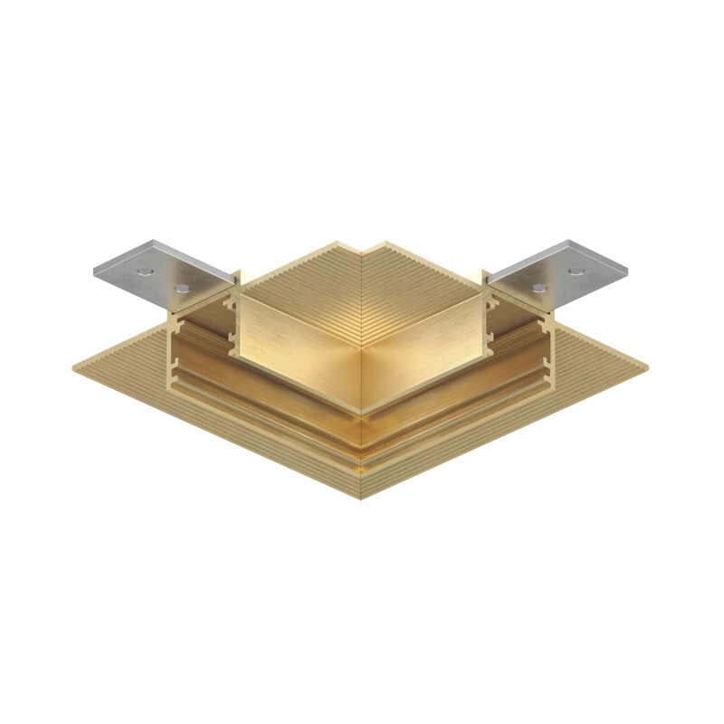 угловой соединитель для магнитного шинопровода denkirs shine hide tr5705-sb