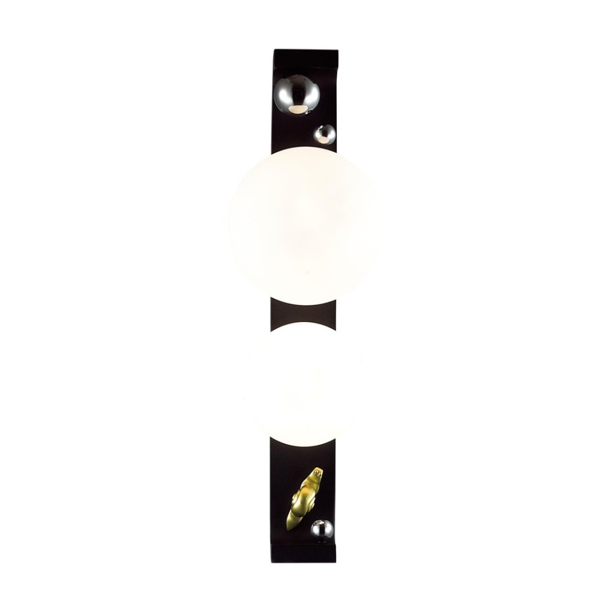 уличный настенный светильник odeon light nature luma 5434/2w