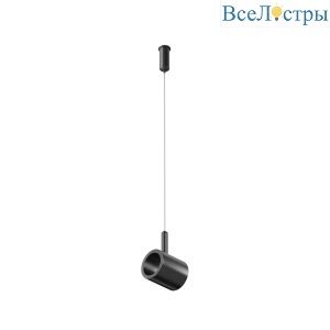 Потолочный коннектор с тросовым подвесом Maytoni Technical Tau TRA154CSW-1B