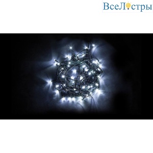 Светодиодная гирлянда Feron 7 веток 230V 5000K холодный белый с мерцанием CL91 32375