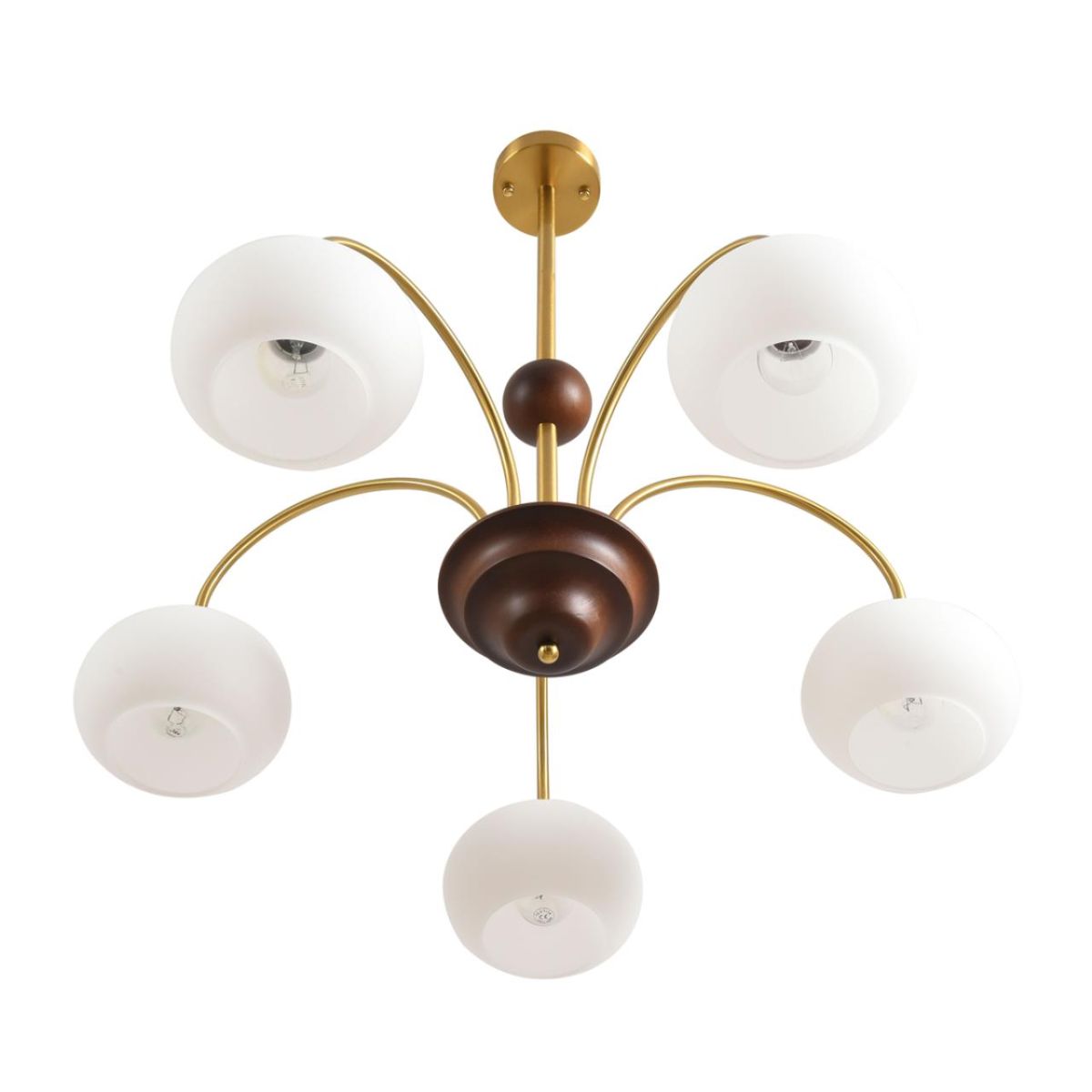 люстра на штанге lumion moderni larina 8323/5c