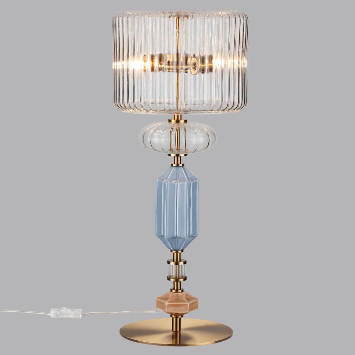 настольная лампа odeon light modern terra 5414/2ta