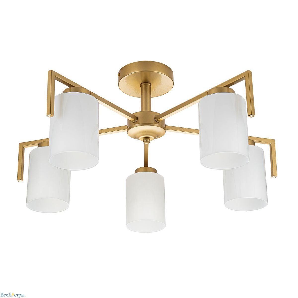 потолочная люстра escada style 1142/5p gold
