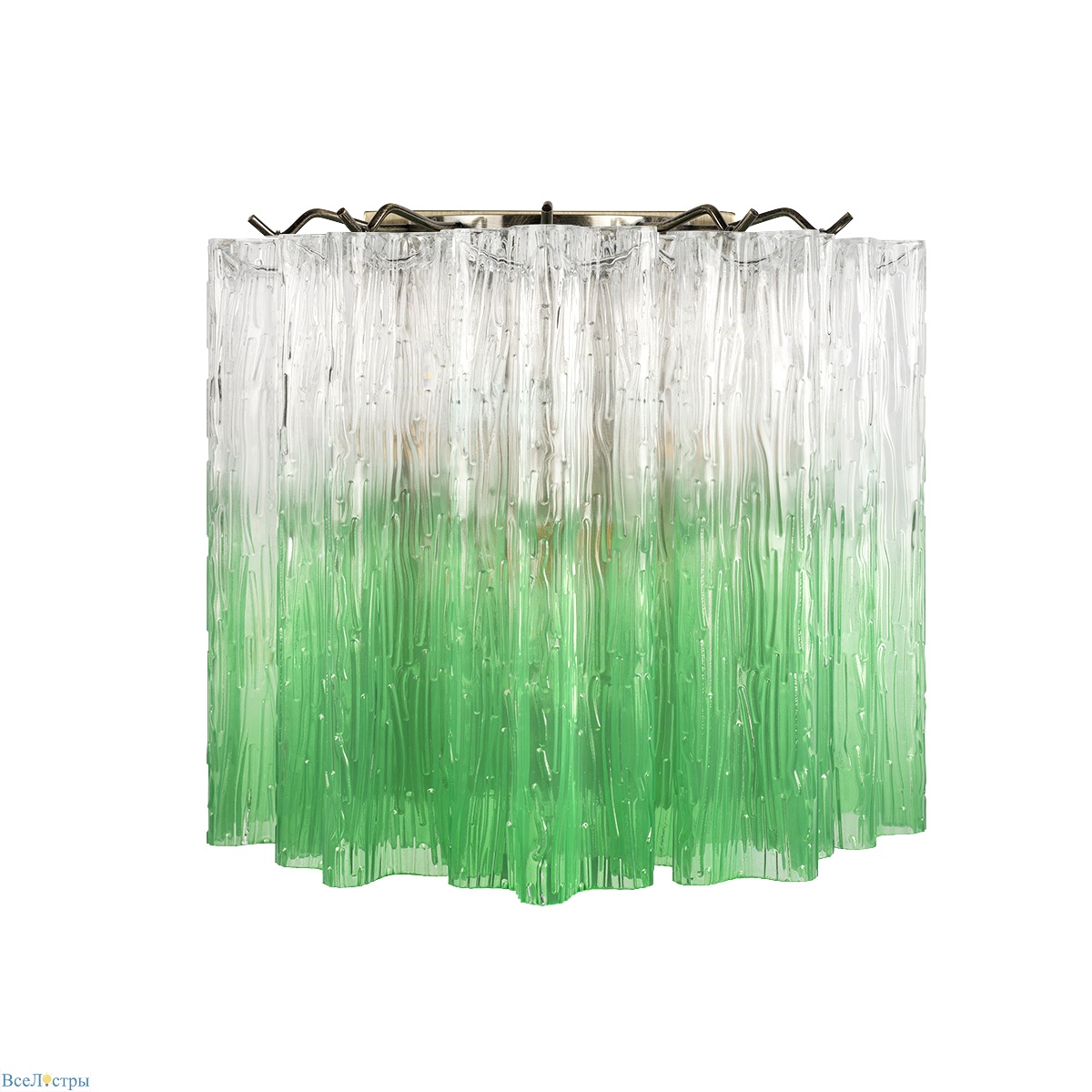 настенный светильник loft it murano 10580w clear green
