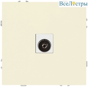 Розетка Эра Galaxy 15-3101-02 TV одиночная IP20 слоновая кость Б0070717
