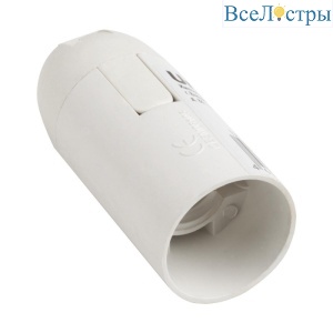 Патрон Uniel (11019) ULH-01-E14-Plastic