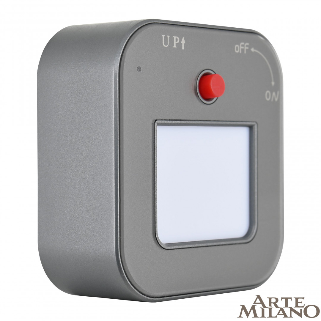 трековый светильник arte milano am-track-sockets 380022tl/light grey