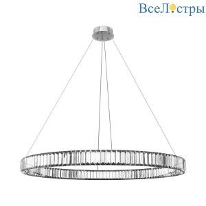 Подвесной светодиодный светильник Loft IT Crystal ring 10135/1000 Chrome