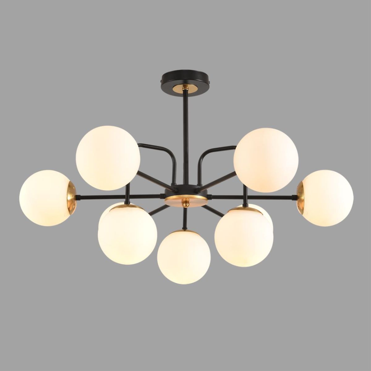 люстра на штанге lumion moderni elrona 8375/9c