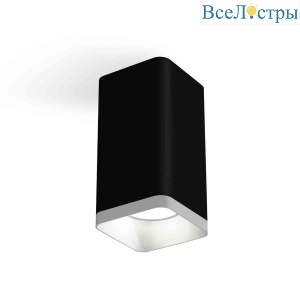 Комплект накладного светильника Ambrella light Techno Spot XS7821001 SBK/SWH черный песок/белый песок (C7821, N7701)