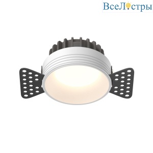 Встраиваемый светильник Maytoni Technical Okno DL055-8W3-4-6K-TRS-W