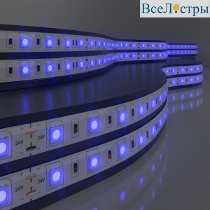 Светодиодная лента Elektrostandard 24V 14,4W 60Led 5050 IP20 синий, 5м 4690389167720