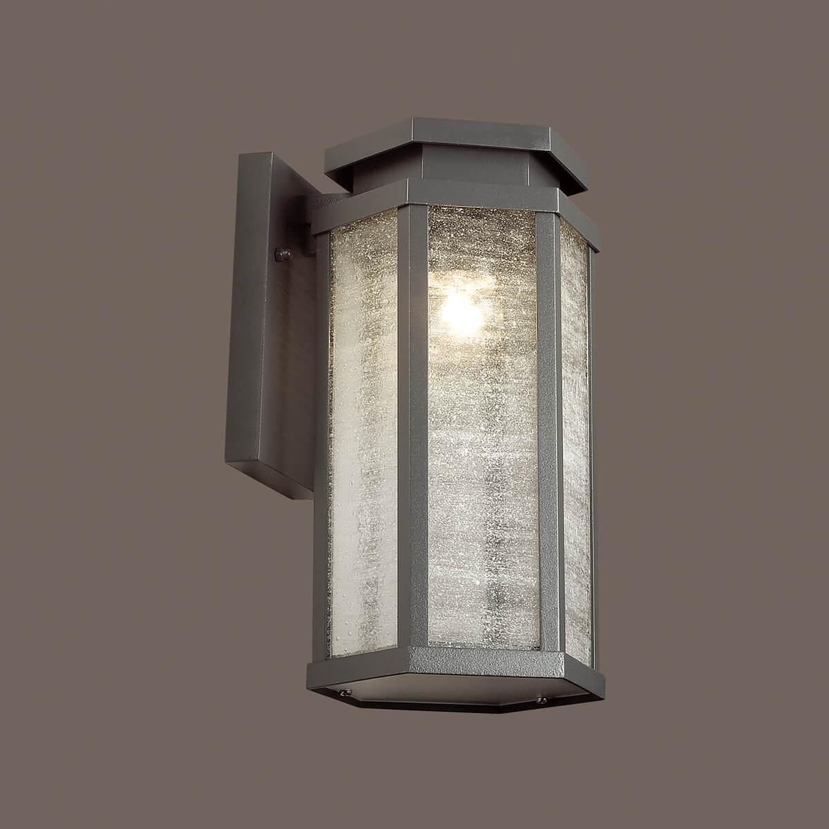 уличный настенный светильник odeon light nature gino 4048/1w