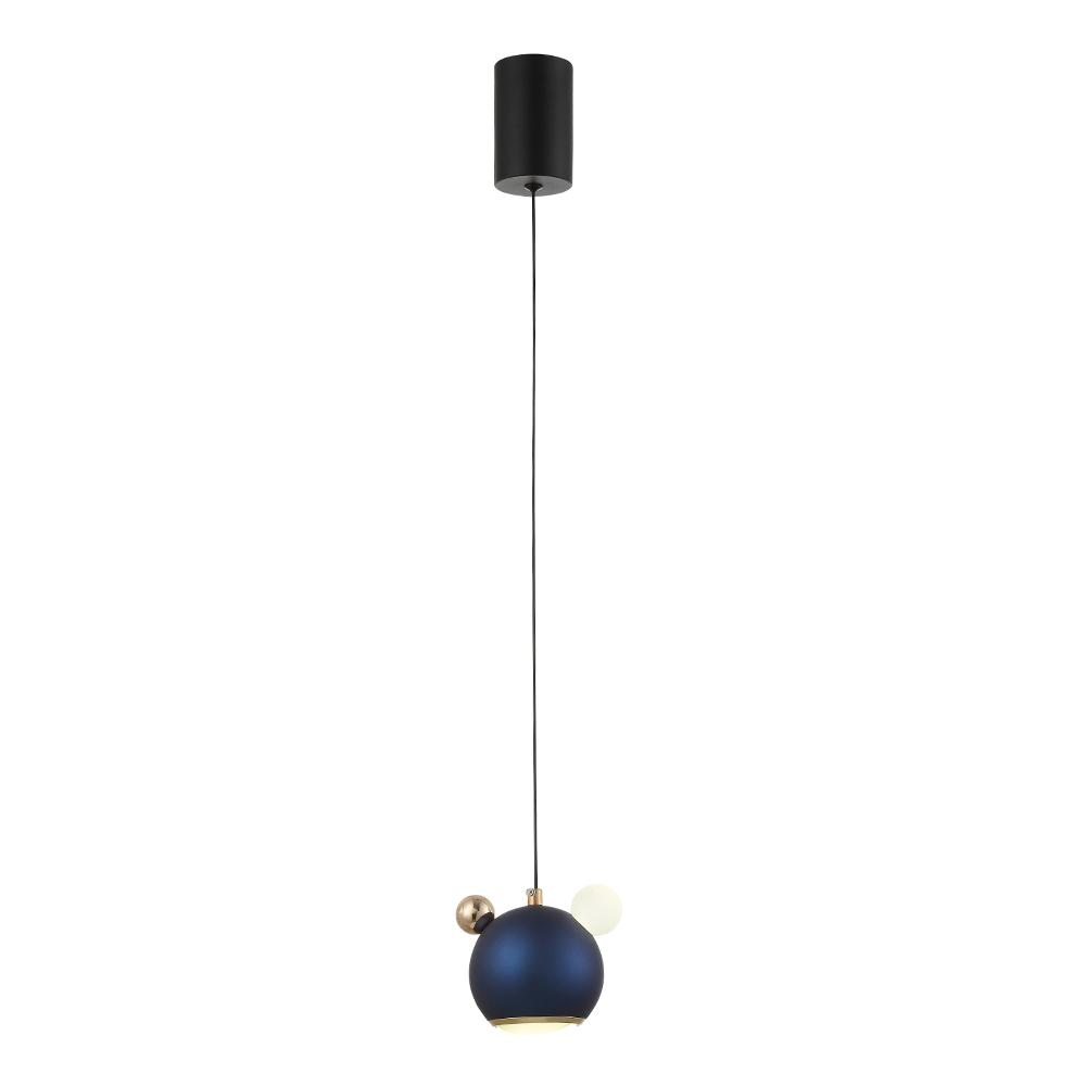 подвесной светодиодный светильник crystal lux amigo sp led blue