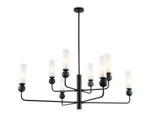 Люстра на штанге Ambrella Light High Light Ceramo Modern LH53275