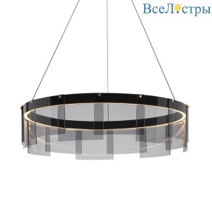 Подвесная люстра Delight Collection Stratos D8825P/M black/smoky