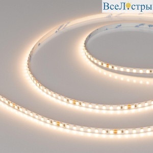 Светодиодная лента Arlight 15W/m 160LED/m 2835SMD теплый белый 5M RT-A160-5mm 24V Warm2700 037814
