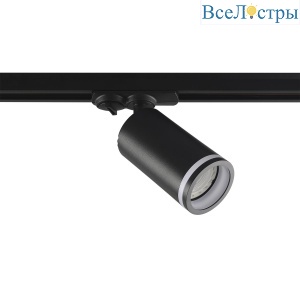 Трековый однофазный светильник Crystal Lux Basic CLT 0.31 019 BL