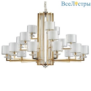 Подвесная люстра Newport Александра 4400 4412+6+3/C gold М0062635