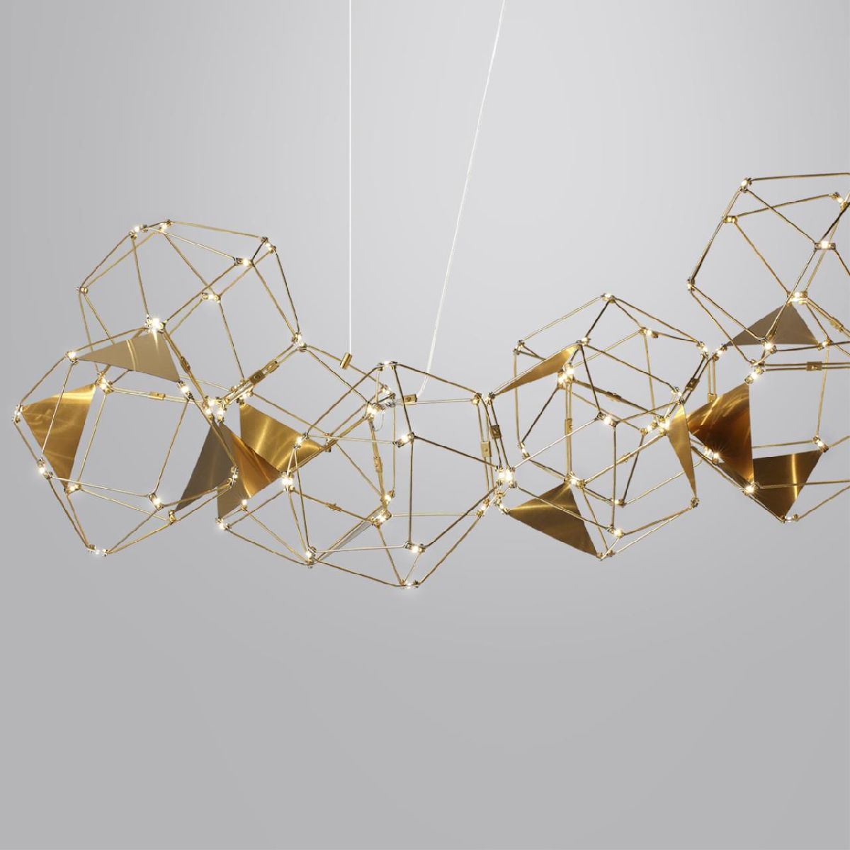 подвесная люстра odeon light trellis 5086/64l