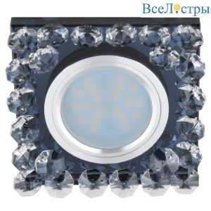 Встраиваемый светильник Fametto Luciole DLS-L131 GU5.3 Chrome/Black