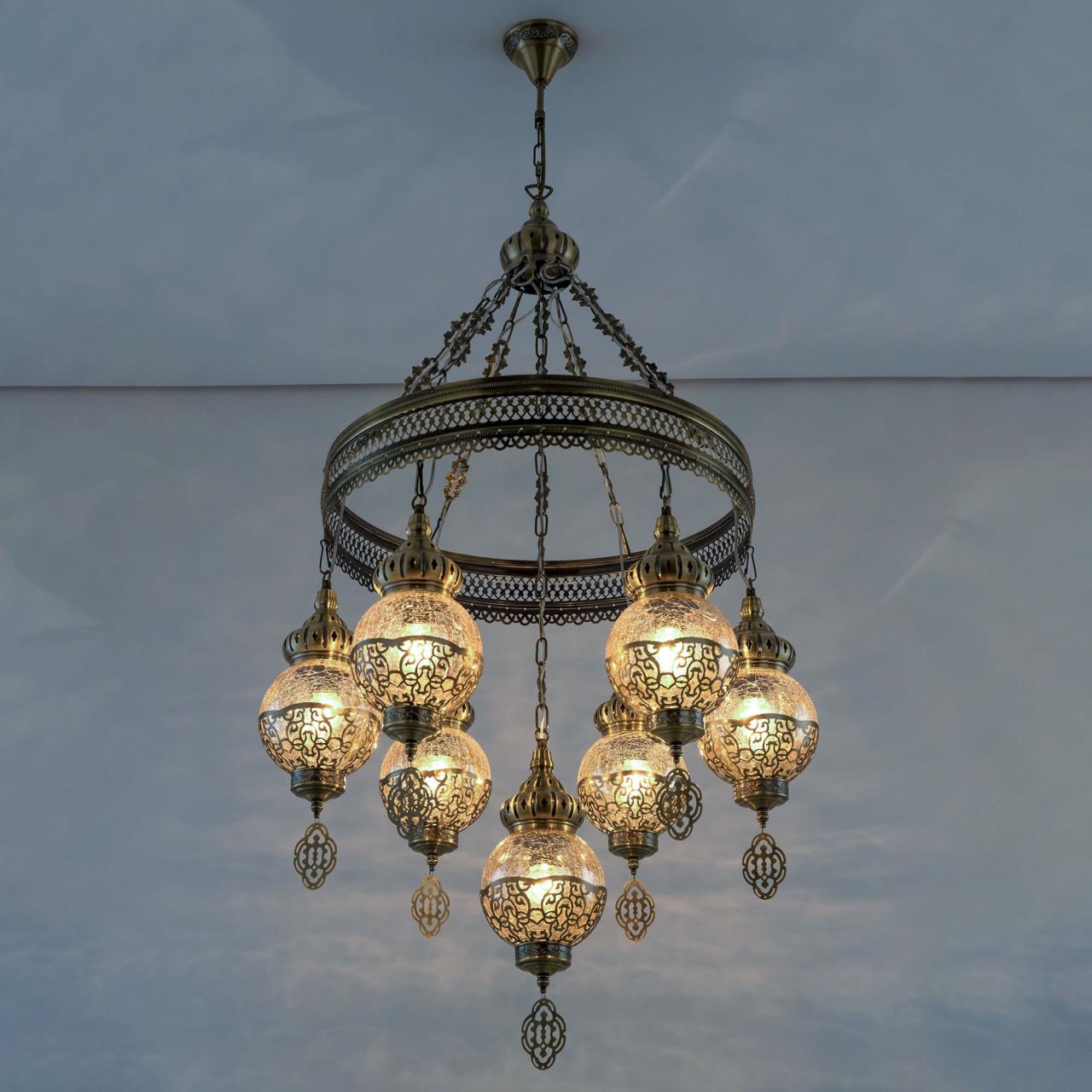 подвесная люстра citilux каир cl419163