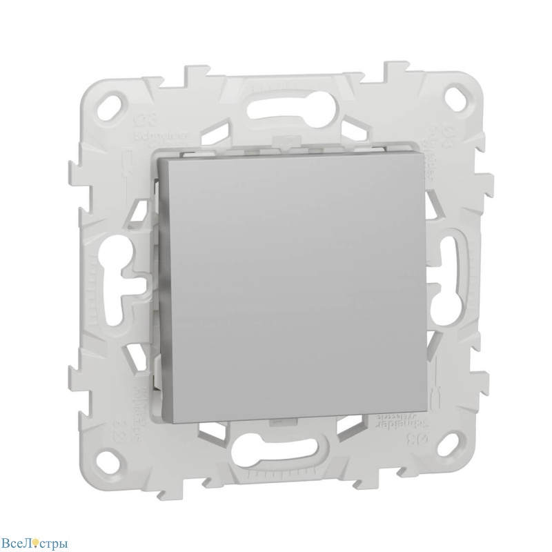 переключатель одноклавишный schneider electric unica new nu520330