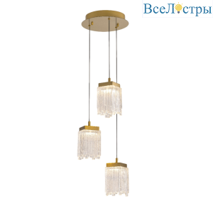 Подвесной светильник Delight Collection MD25020403-3A2 Satin gold