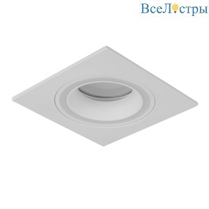 Встраиваемый светильник Elektrostandard 1091/1 MR16 белый 4690389148514