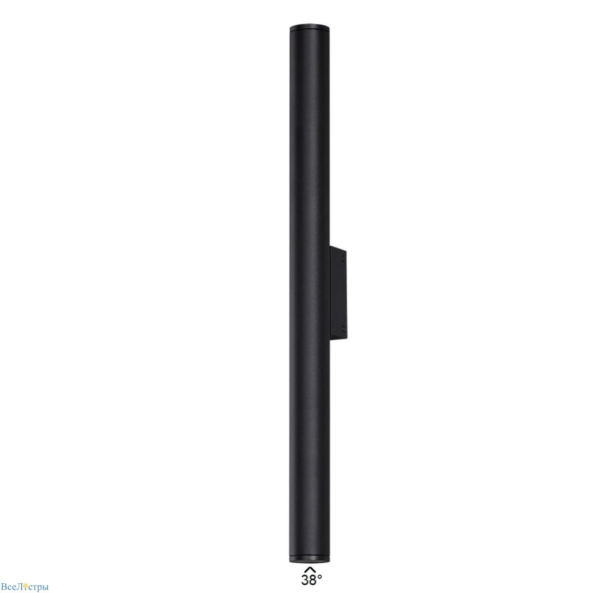 уличный настенный светильник odeon light nature tubus 7105/10wl