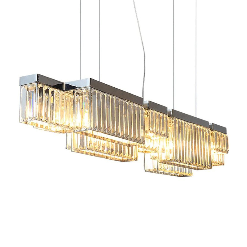 подвесная люстра delight collection broadway 2466 chrome