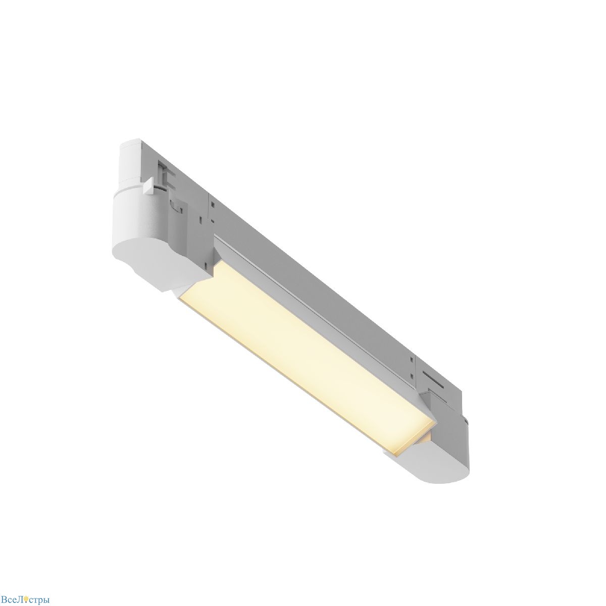трековый трехфазный светильник maytoni basis tr196-3-10w2.7k-w