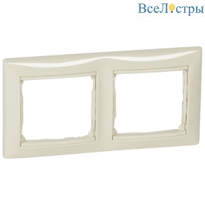 Рамка двухместная Legrand Valena Classic 695632