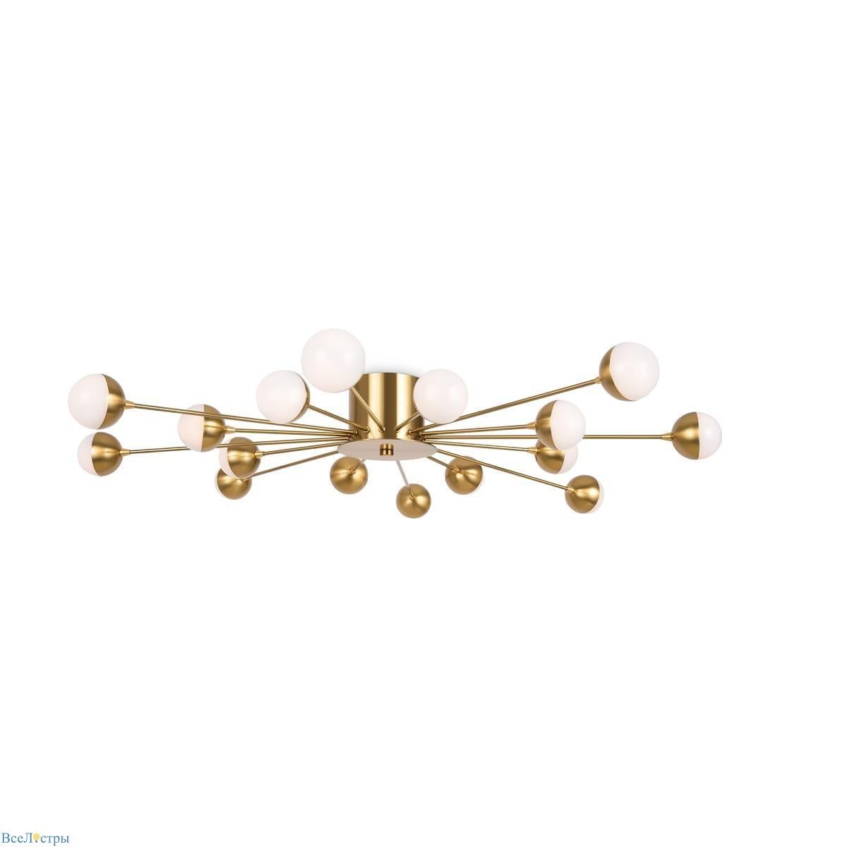 потолочная люстра freya celebrity fr5242cl-16bs