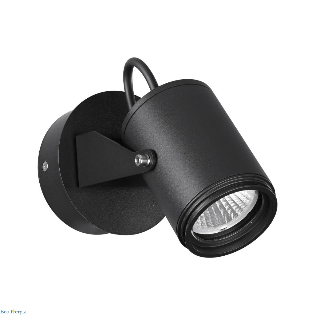 уличный настенный светодиодный светильник odeon light nature stima 6647/10wl