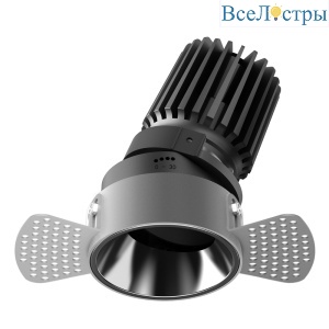 Встраиваемый светильник Fiberli MR1215 (круглая рамка) 12130101