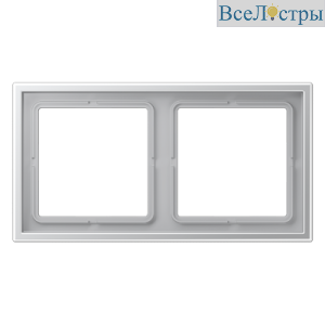 Рамка двухместная Jung LSZAL982BF