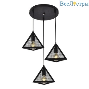 Подвесная люстра Reluce 03042-0.9-03 BK