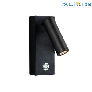 Светодиодный спот Newport 14350 14351/A black М0068783