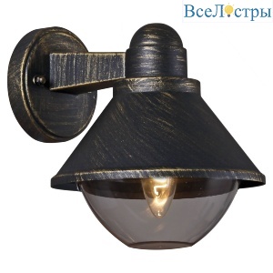 Уличный настенный светильник Reluce 08298-9.2-001SJ BKG