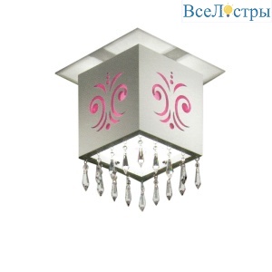 Потолочный светильник D042/P1 02 V1607 rosso MM Lampadari