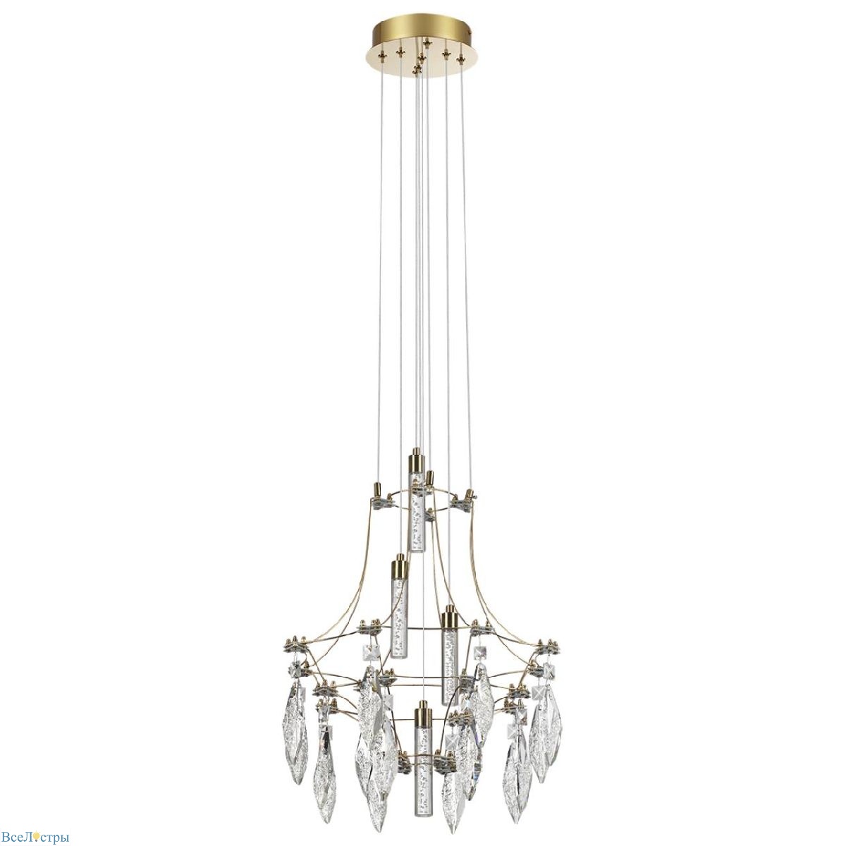 подвесной светильник odeon light flamenco 7000/35l