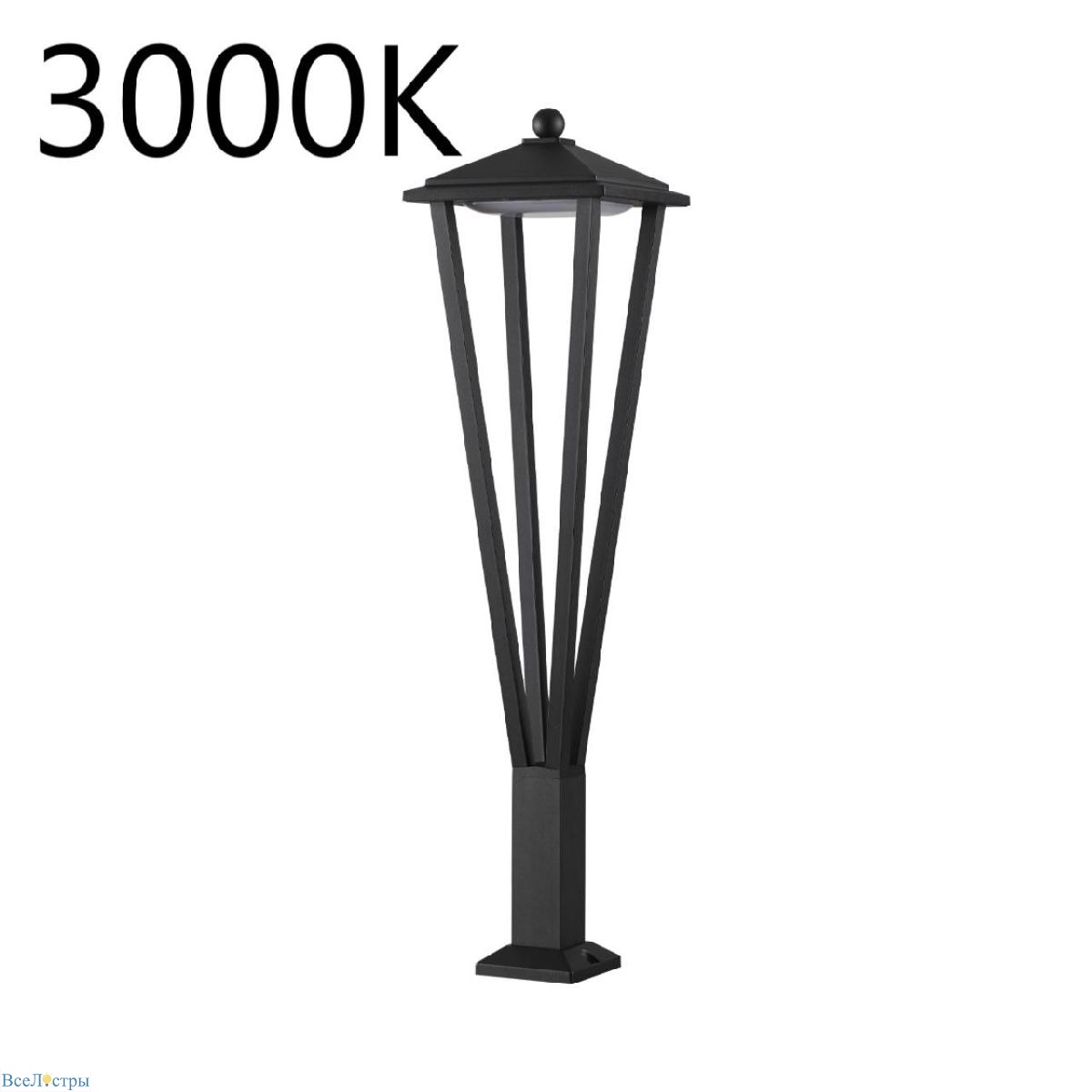 ландшафтный светильник odeon light nature bearitz 6655/12gl3