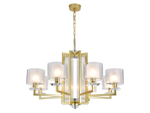Подвесная люстра Newport 4408+1/C mat.gold М0071514