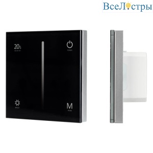 Панель Arlight Smart-P36-Dim-IN Black (230V, 1.2A, Triac, Sens, 2.4G) 028110