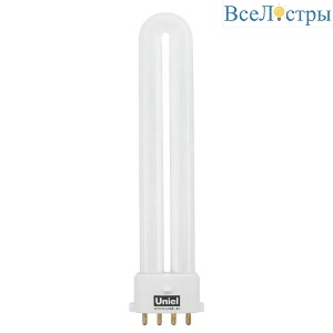 Лампа энергосберегающая (06000) Uniel 2G7 9W 4000K матовая ESL-PL-9/4000/2G7