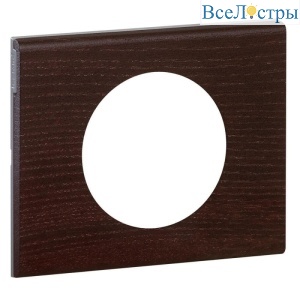 Рамка 1-постовая Legrand Celiane венге 069201
