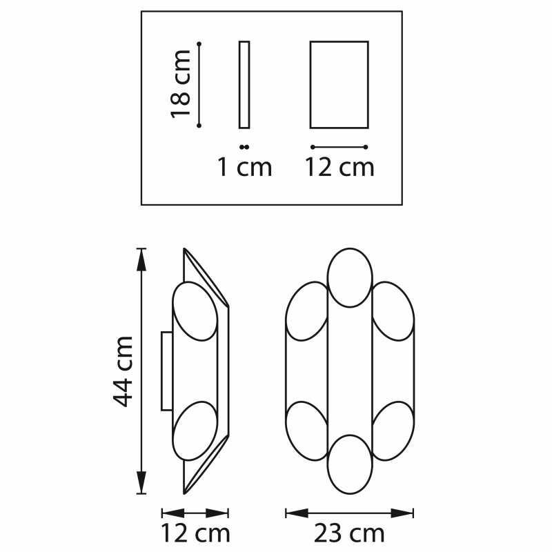бра lightstar siena 720667