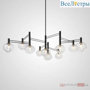 Люстра на штанге  ImperiumLoft Temper L10 Black 229048-26