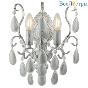 Настенный светильник AM Group MONICA AP2 SILVER